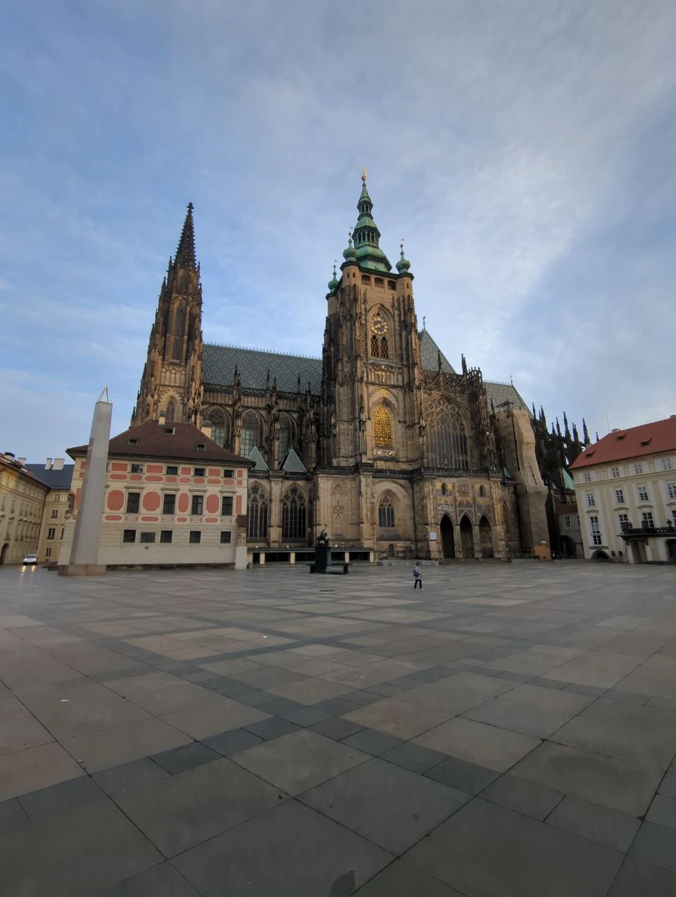Cattedrale di San Vito e piazza del Castello di Praga