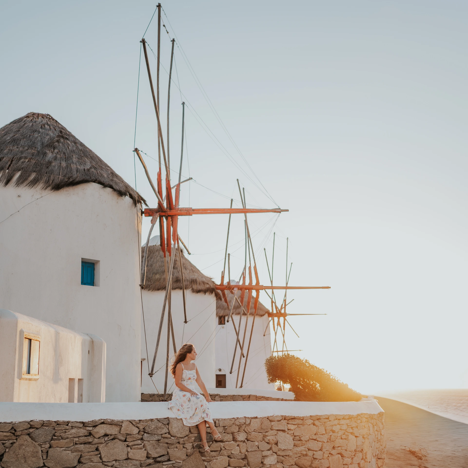 Solo photography in mykonos