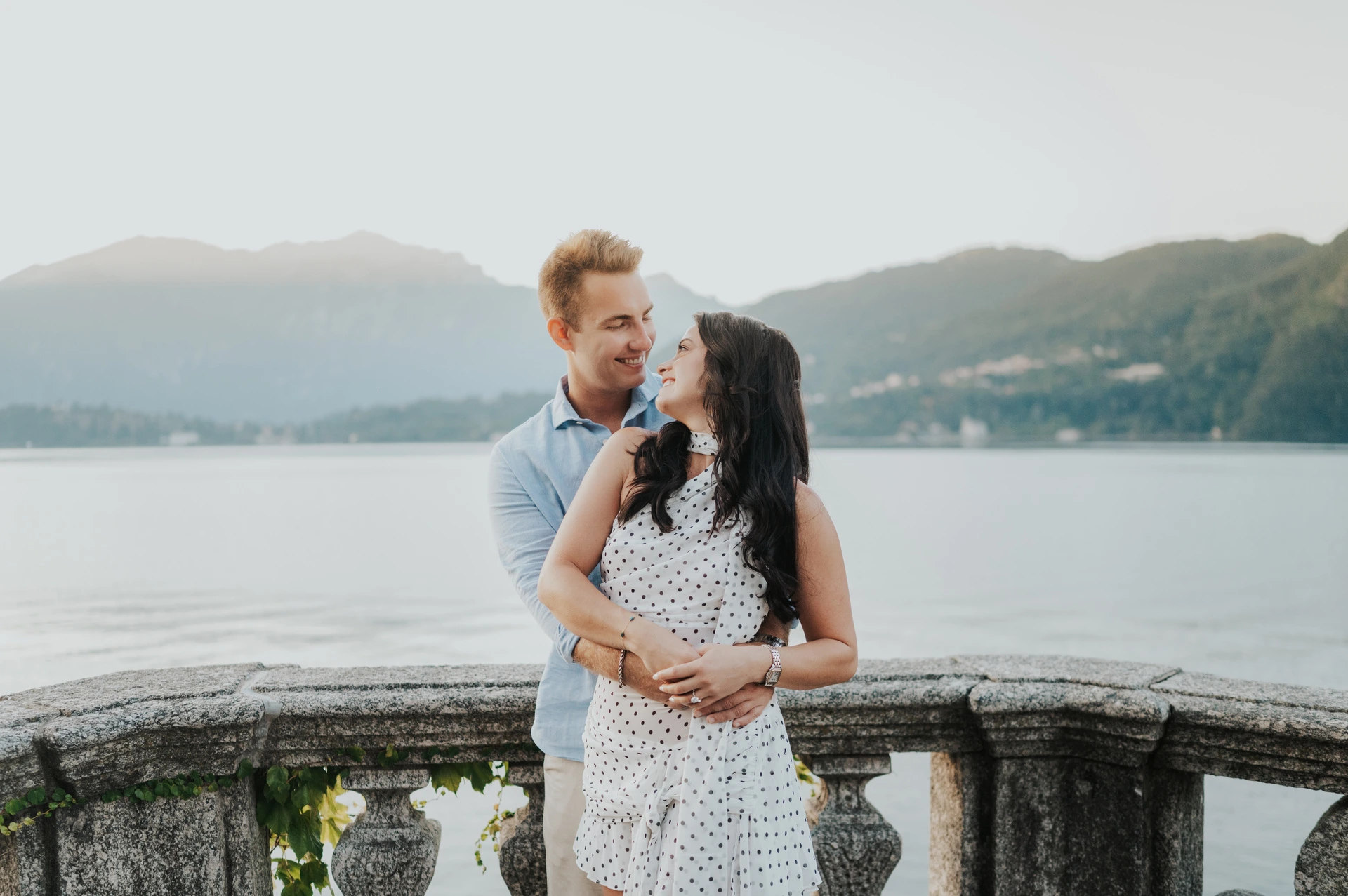 An Engagement Photoshoot on Lake Como
