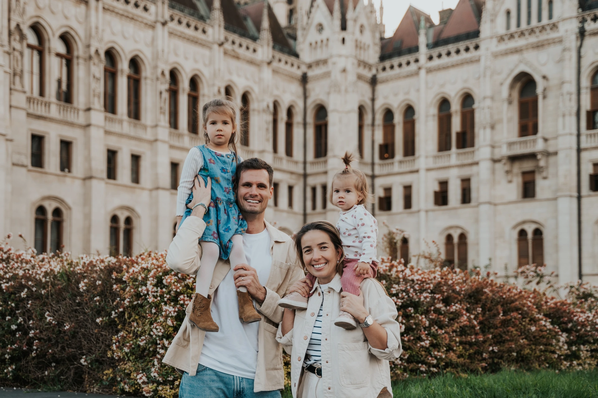 Little Feet Around Parliament