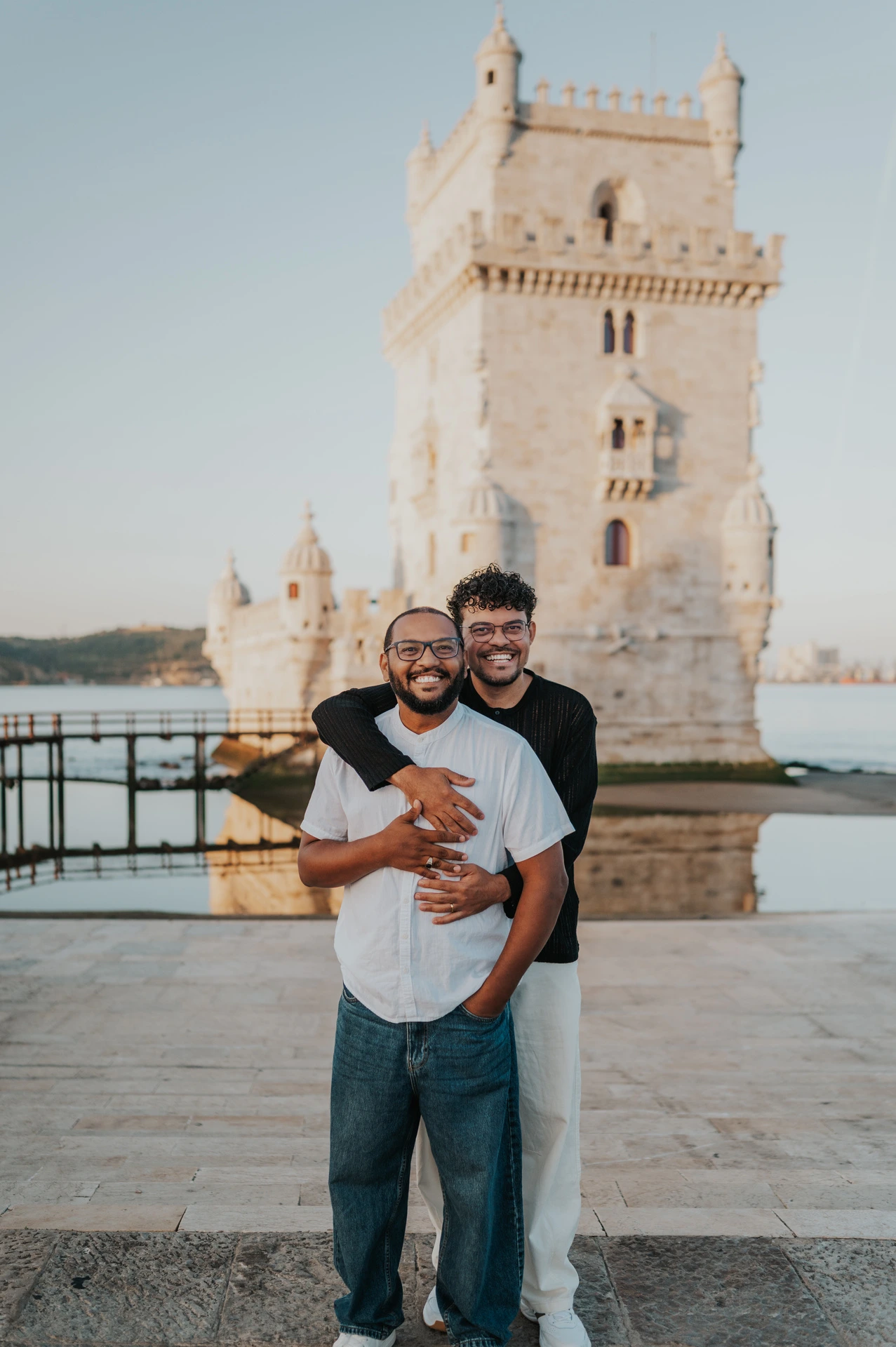 A Lisbon Photoshoot to Celebrate Their Move