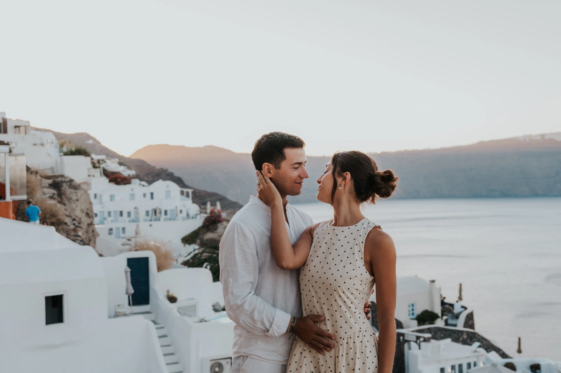 Couple Photoshoot in Oia, Santorini
