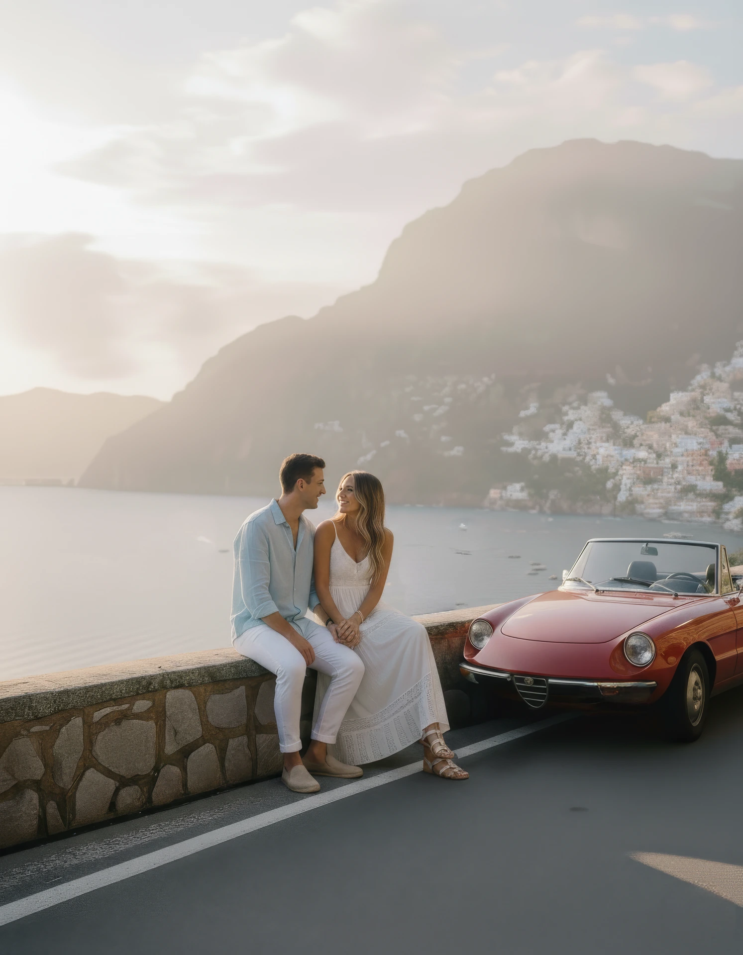 Couple during a beach walk, for the 6 Summer Proposal Locations That Feel Romantic, guide.