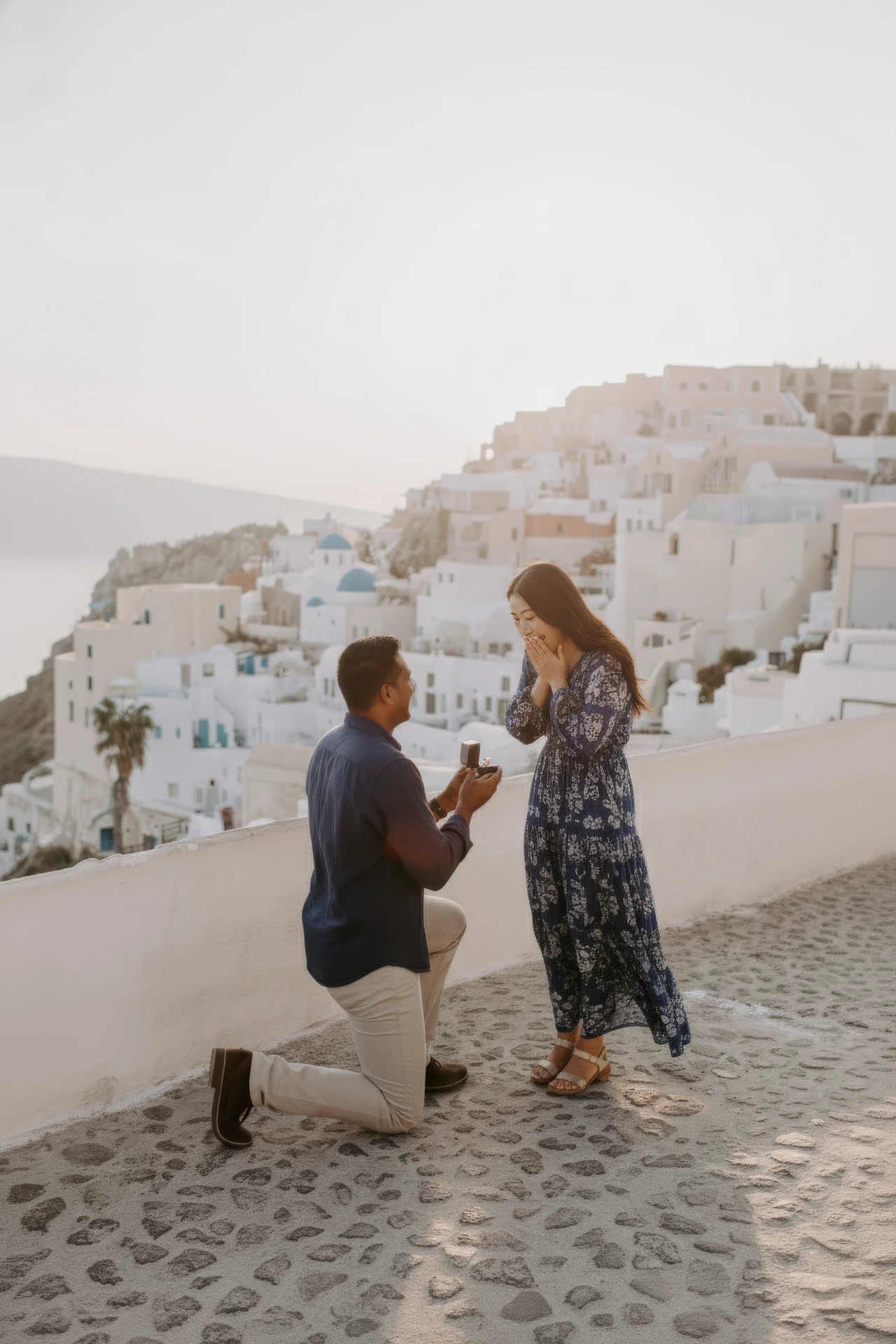 Couple during a proposal moment, for the 6 Summer Proposal Locations That Feel Romantic, guide.