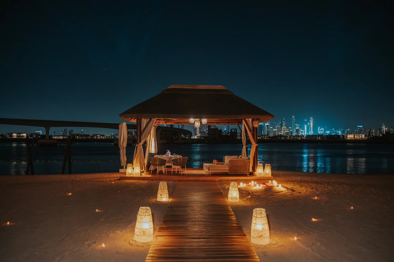 Propose on a Yacht with Atlantis in the Background image 2 Propose on a Yacht with Atlantis in the Background image 2