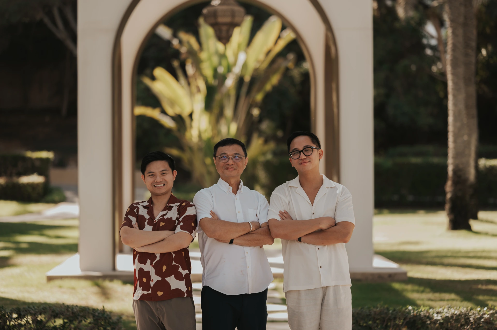 Family photoshoot at a Dubai resort Family photoshoot at a Dubai resort