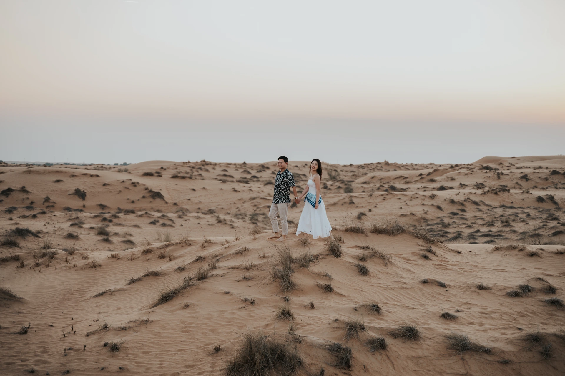 Fotos preboda en Dubái junto al mar