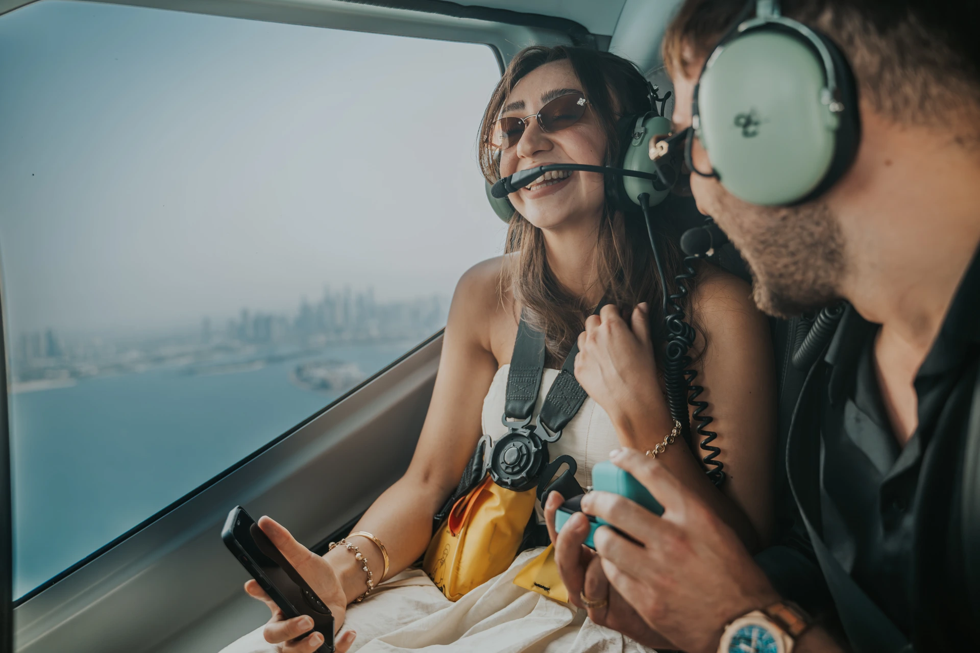 Helicopter proposal Dubai