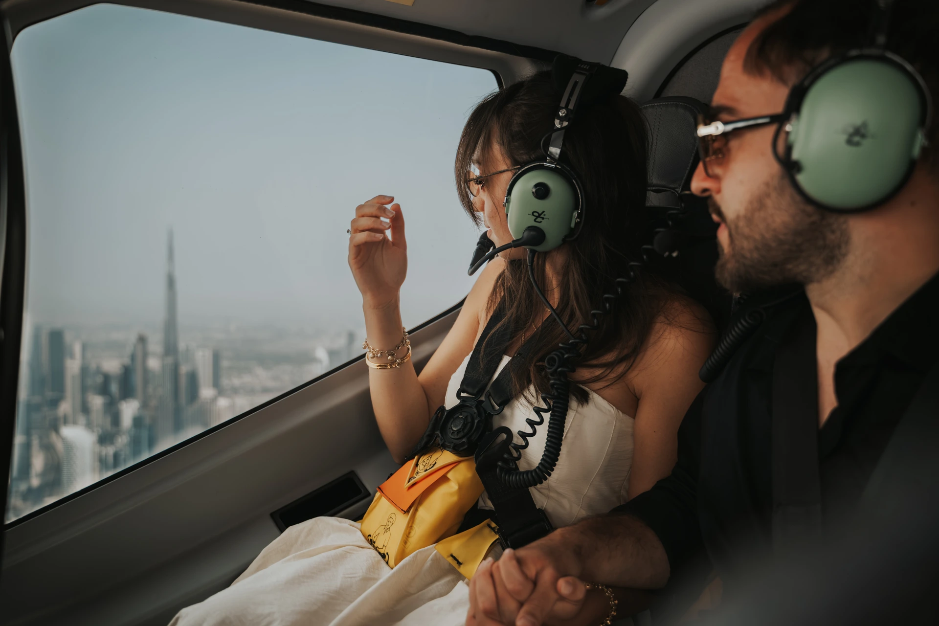 Helicopter Proposal Dubai