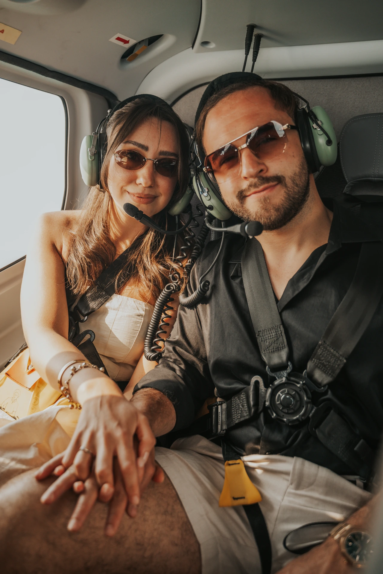 Helicopter proposal Dubai
