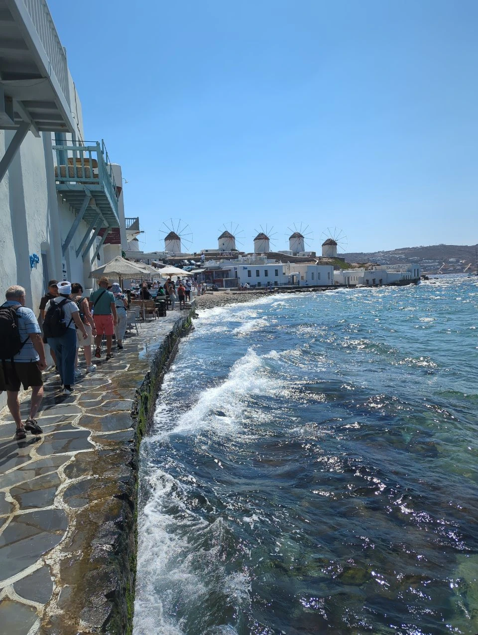 Fotograaf op Mykonos - seafront Fotoshoot op Mykonos bij seafront