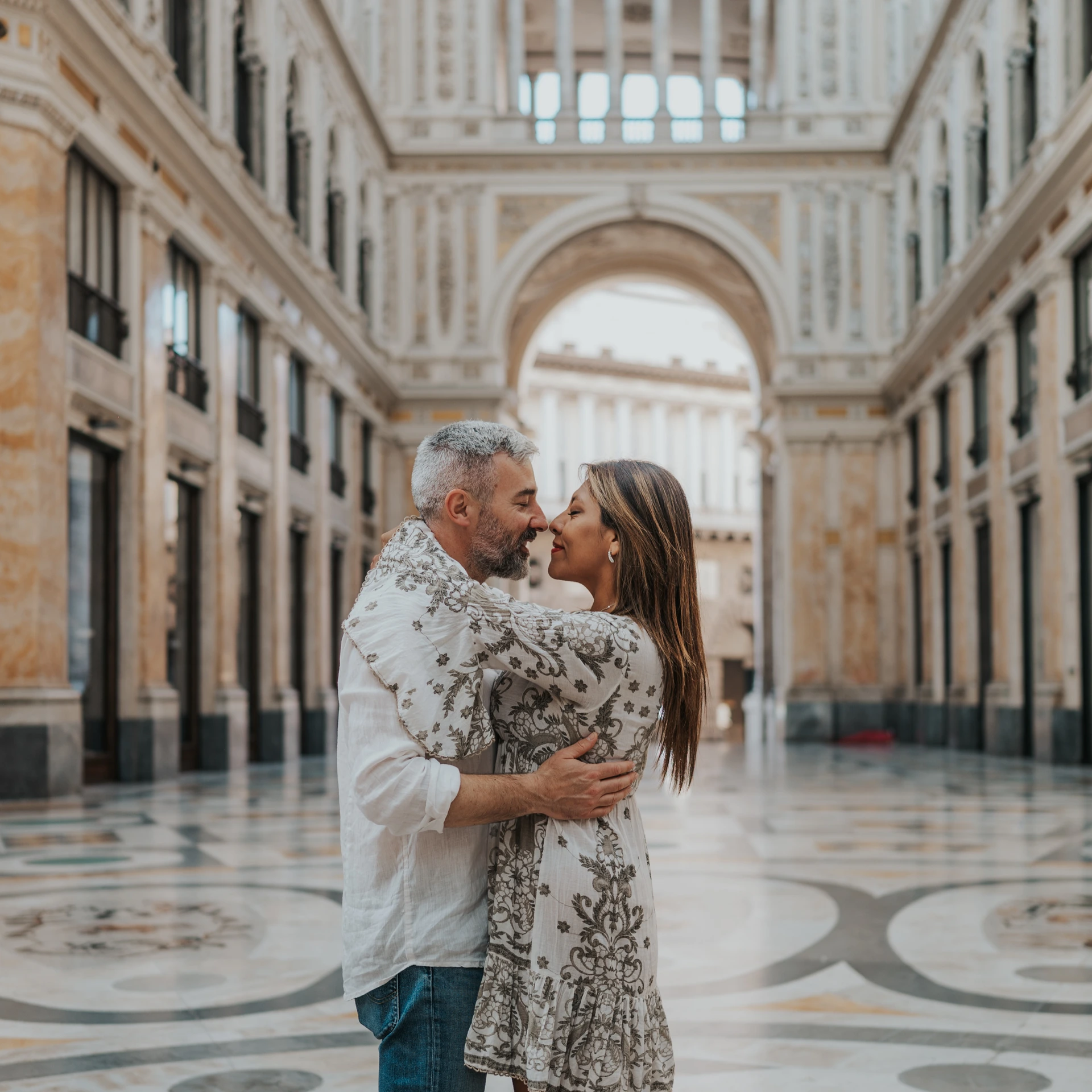 Naples Galleria Umberto I photoshoot