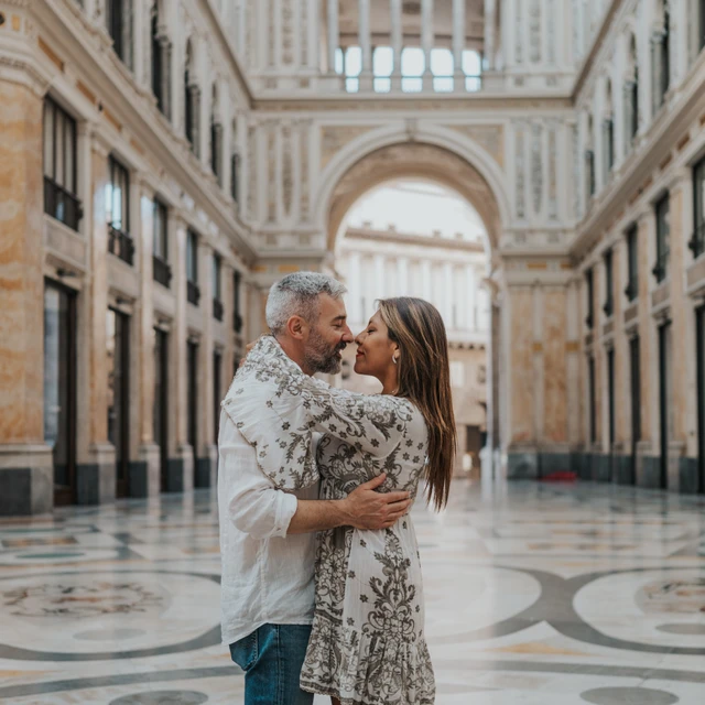 Naples Galleria Umberto I photoshoot