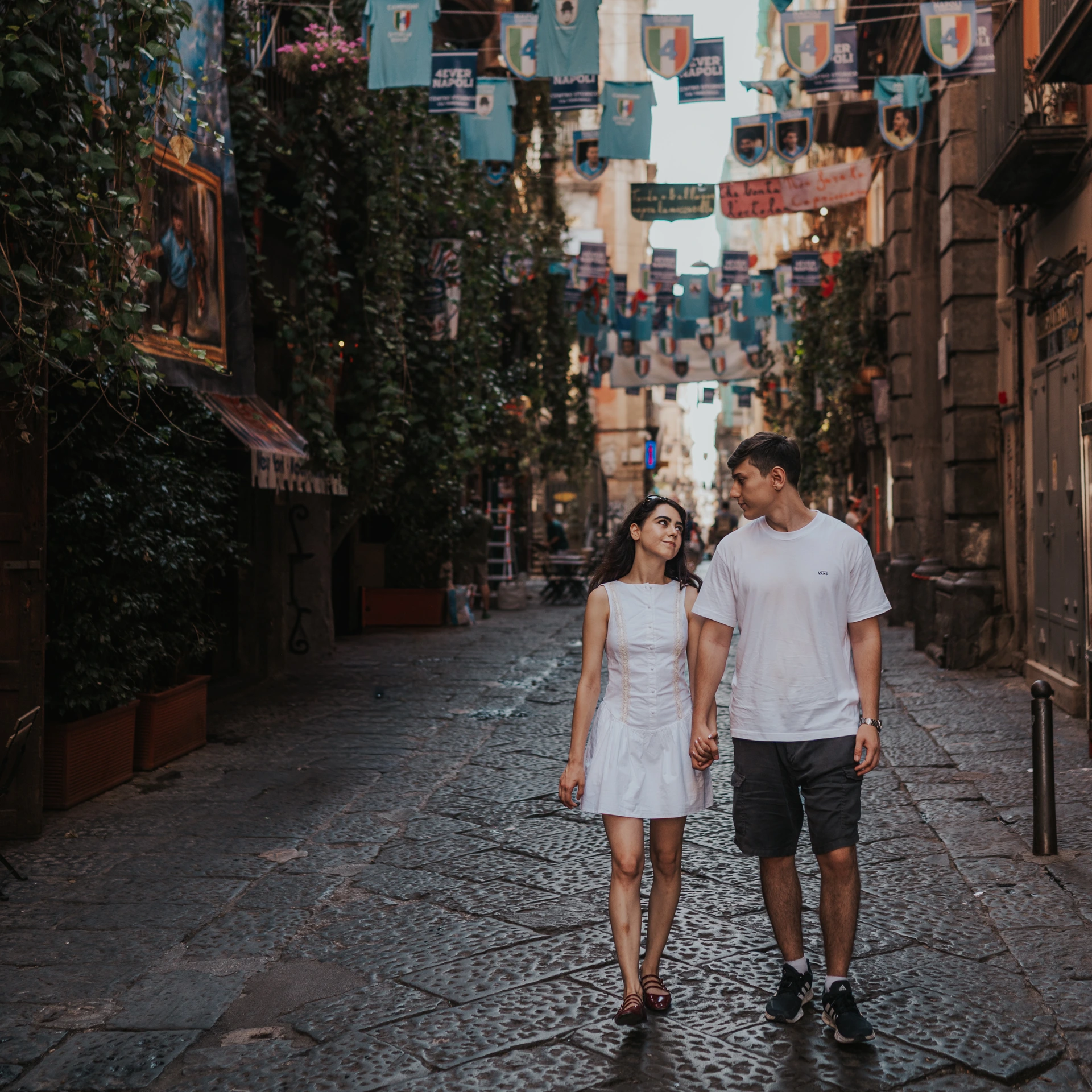 Naples old town photoshoot
