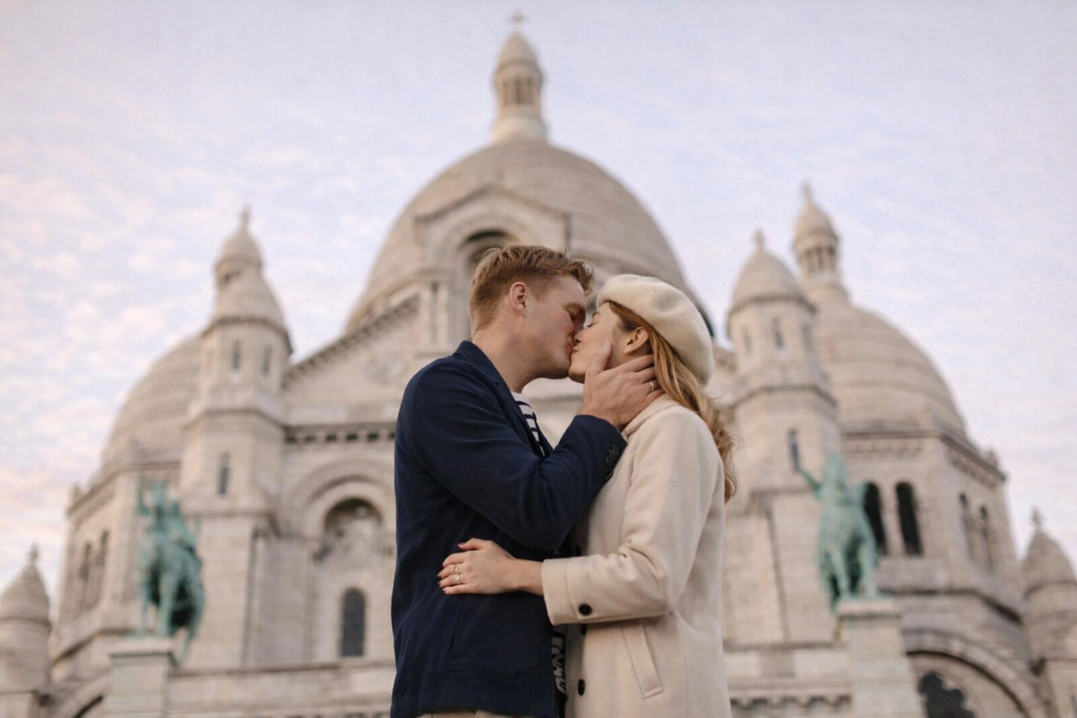 Locatie Montmartre & Sacré-Cœur in Paryż.