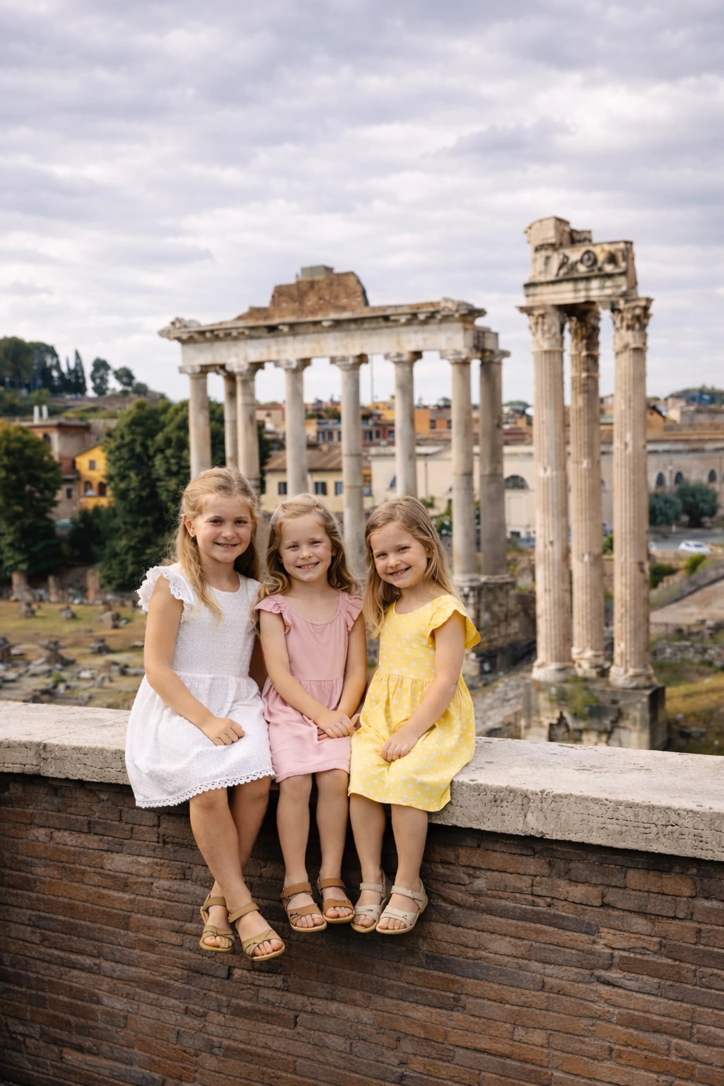Roman Forum viewpoints photoshoot location in Rome
