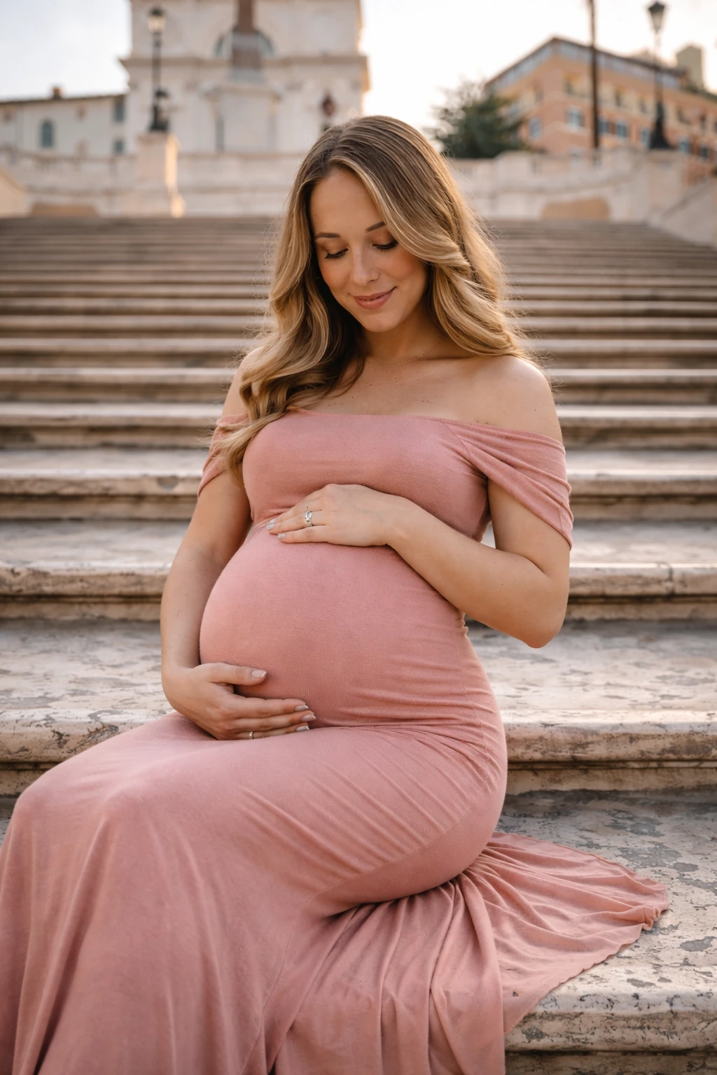 photo Rome Un couple pendant une séance photo à Rome, capturé dans un style naturel et romantique.