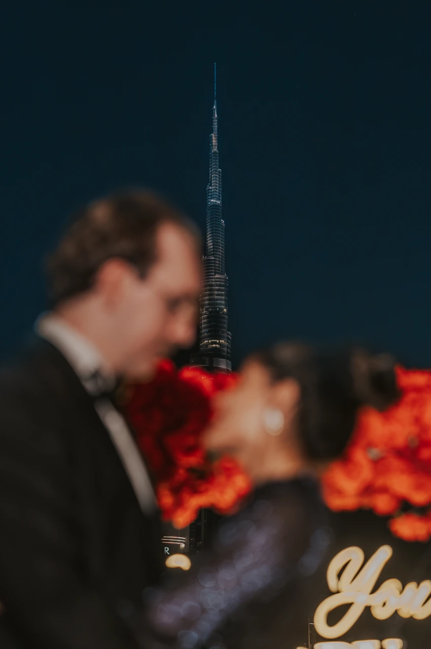 Rooftop proposal in Dubai Rooftop proposal in Dubai