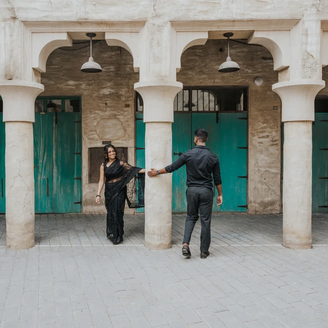 Séance d’Engagement à Dubaï Séance d’Engagement dans le vieux Dubaï (Al Seef)