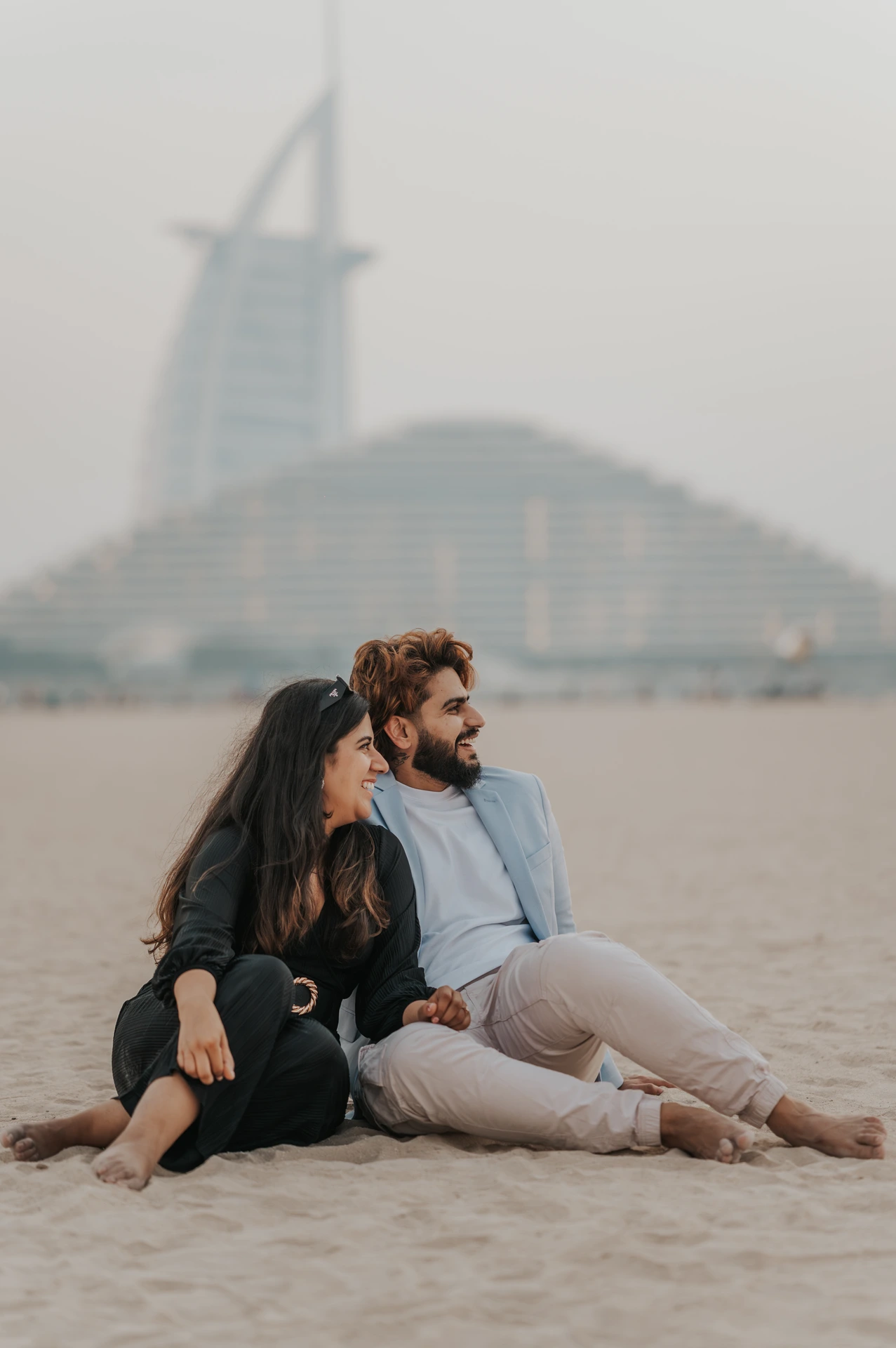 Sesja zdjęciowa w Dubaju Sesja zdjęciowa na nadbrzeże w Dubaju.