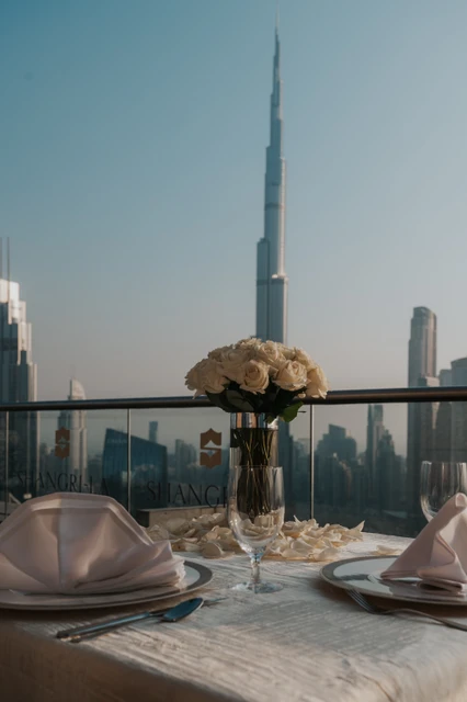 Shangri-La rooftop proposal in Dubai