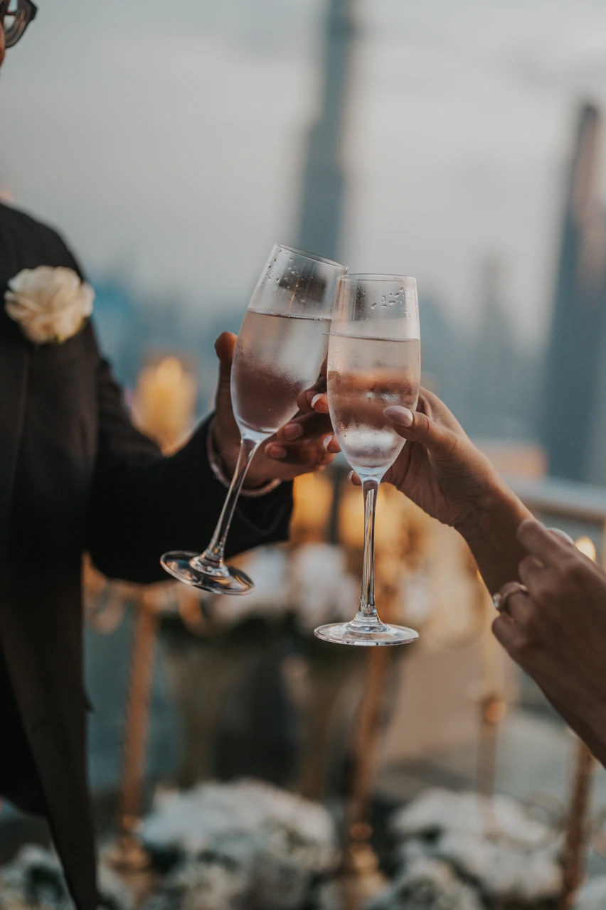 Shangri-La rooftop proposal in Dubai Shangri-La rooftop proposal in Dubai